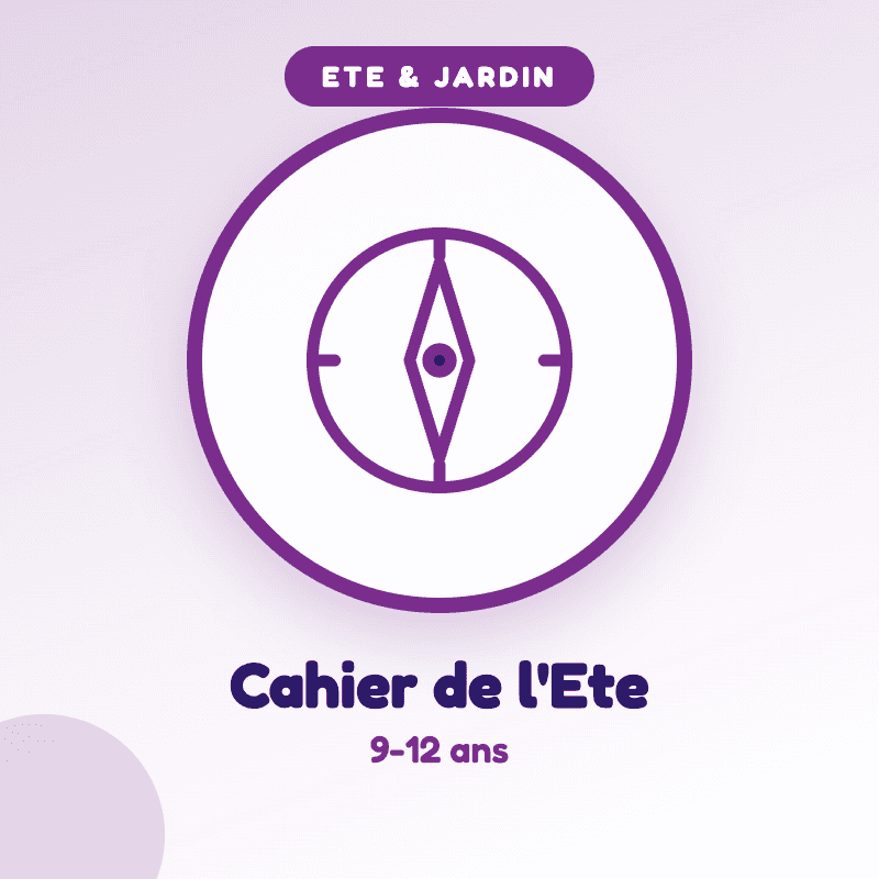 Mon Cahier de l'Ete 10-12 ans — kit PDF à imprimer pour enfants de 9-12 ans
