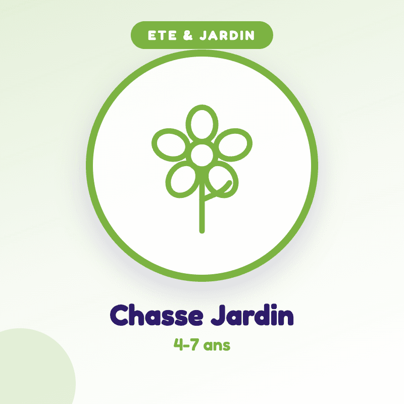 Le Tresor du Jardin d'Ete — kit PDF à imprimer pour enfants de 4-7 ans