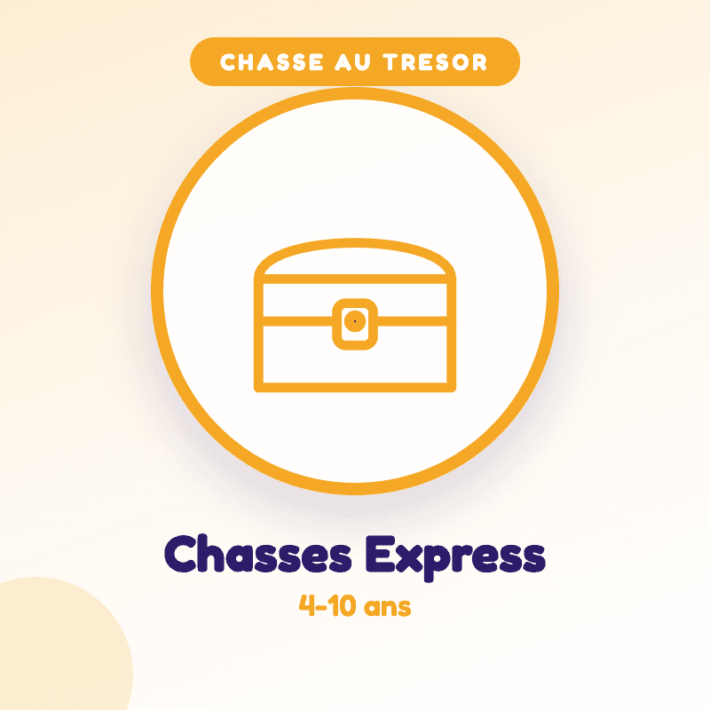 3 Chasses au Tresor Express — kit PDF à imprimer pour enfants de 4-10 ans