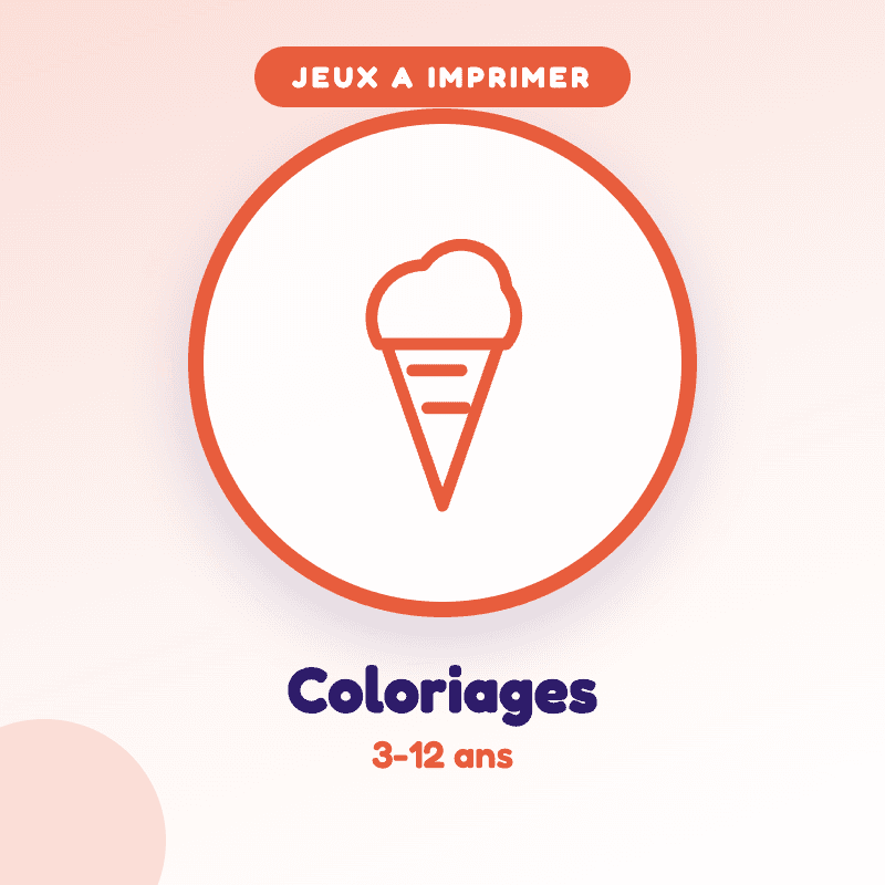 Coloriages de l'Ete — kit PDF à imprimer pour enfants de 3-12 ans