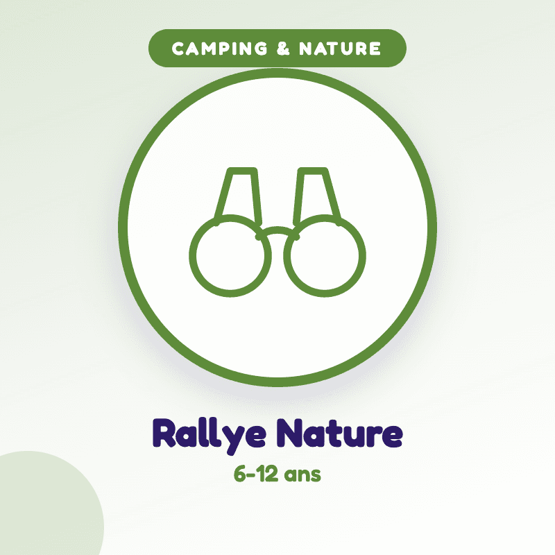 Rallye Nature — kit PDF à imprimer pour enfants de 6-12 ans