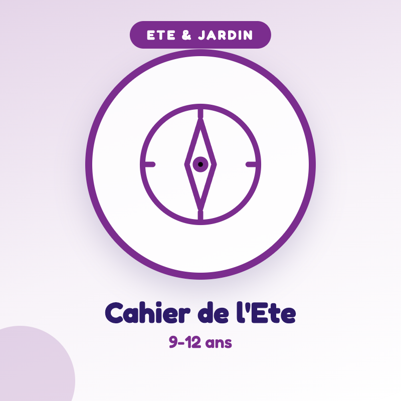 Mon Cahier de l'Ete 10-12 ans — jeu d'été à imprimer pour enfants de 9-12 ans