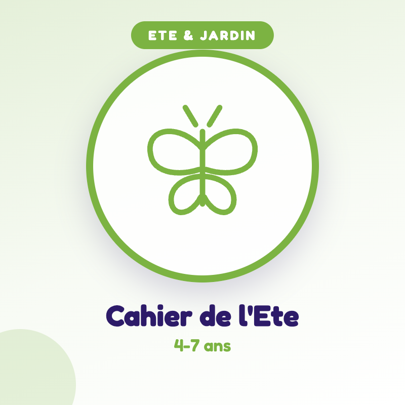 Mon Cahier de l'Ete 4-6 ans — jeu d'été à imprimer pour enfants de 4-7 ans