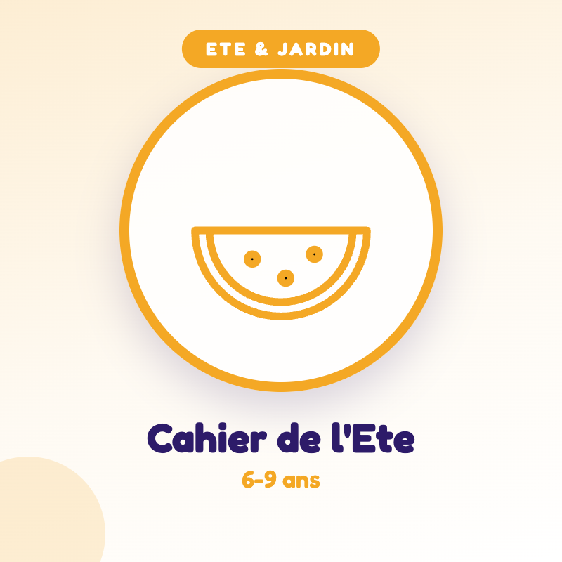 Mon Cahier de l'Ete 7-9 ans — jeu d'été à imprimer pour enfants de 6-9 ans