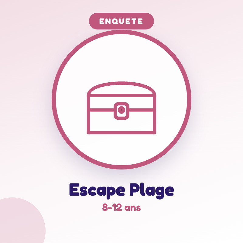 Escape Game : SOS Cabane de Plage — jeu d'été à imprimer pour enfants de 8-12 ans