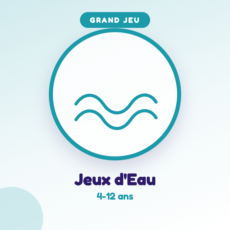 Grands Jeux d'Eau — jeu d'été à imprimer pour enfants de 4-12 ans